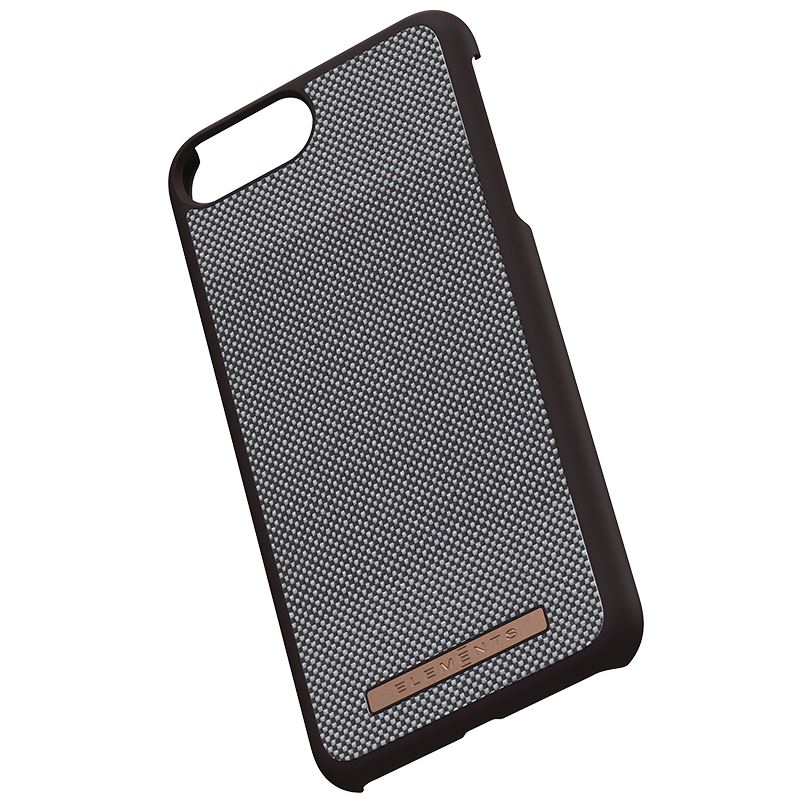 Nordic Elements Saeson Idun - Materiałowe etui iPhone 8 Plus / 7 Plus / 6s Plus / 6 Plus (Dark Brown Pattern 1)
