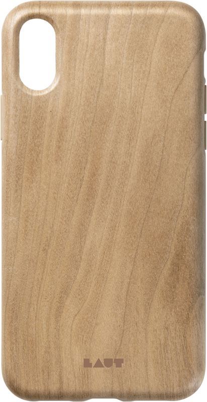 Laut PINNACLE - Etui iPhone XR z prawdziwego drewna (Cherry Wood)
