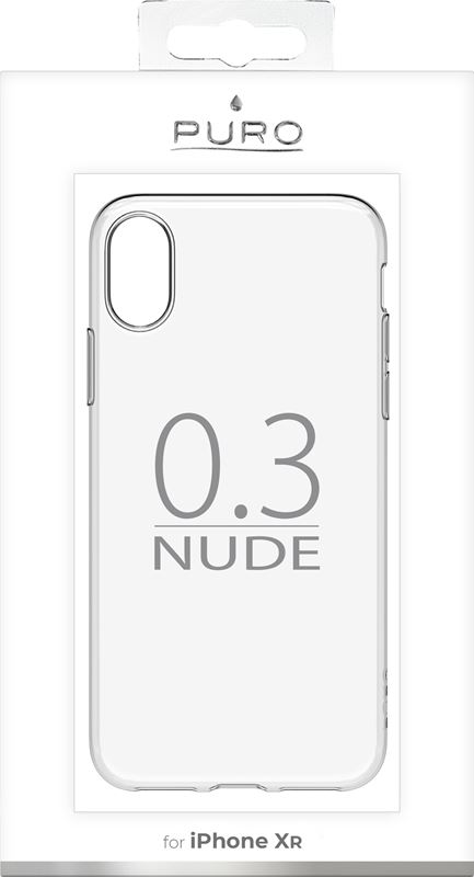 PURO 0.3 Nude - Etui iPhone XR (przezroczysty)