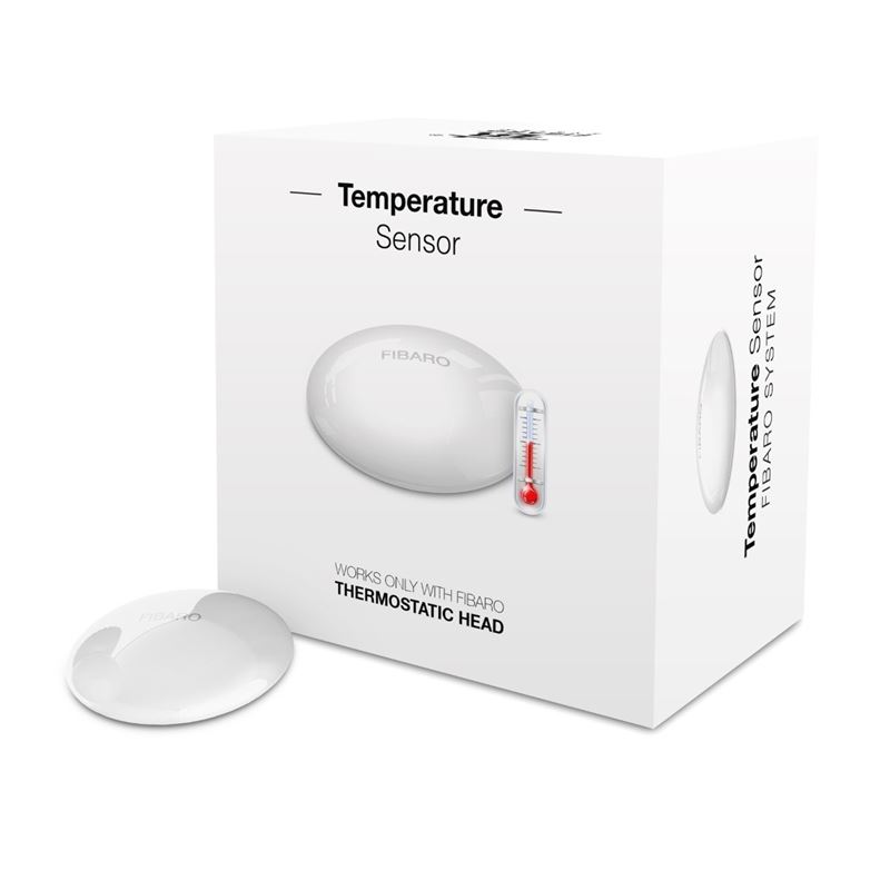 FIBARO Heat Controller Temperature Sensor - Czujnik temperatury do głowicy Fibaro Heat Controller