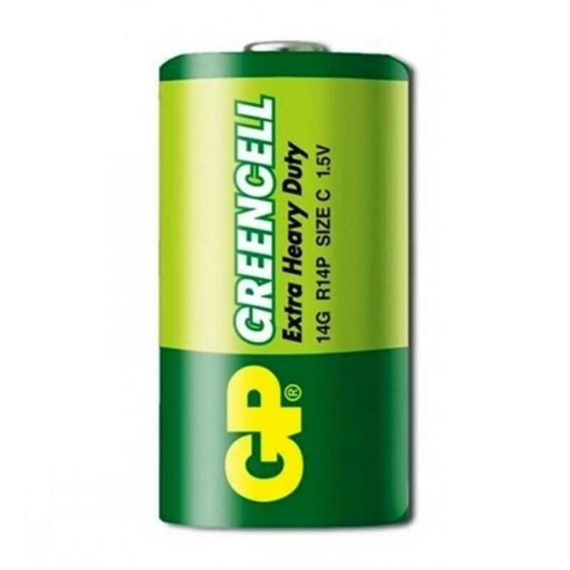 GP Greencell Extra Heavy Duty - Bateria C R14 1.5 V (2 szt.)