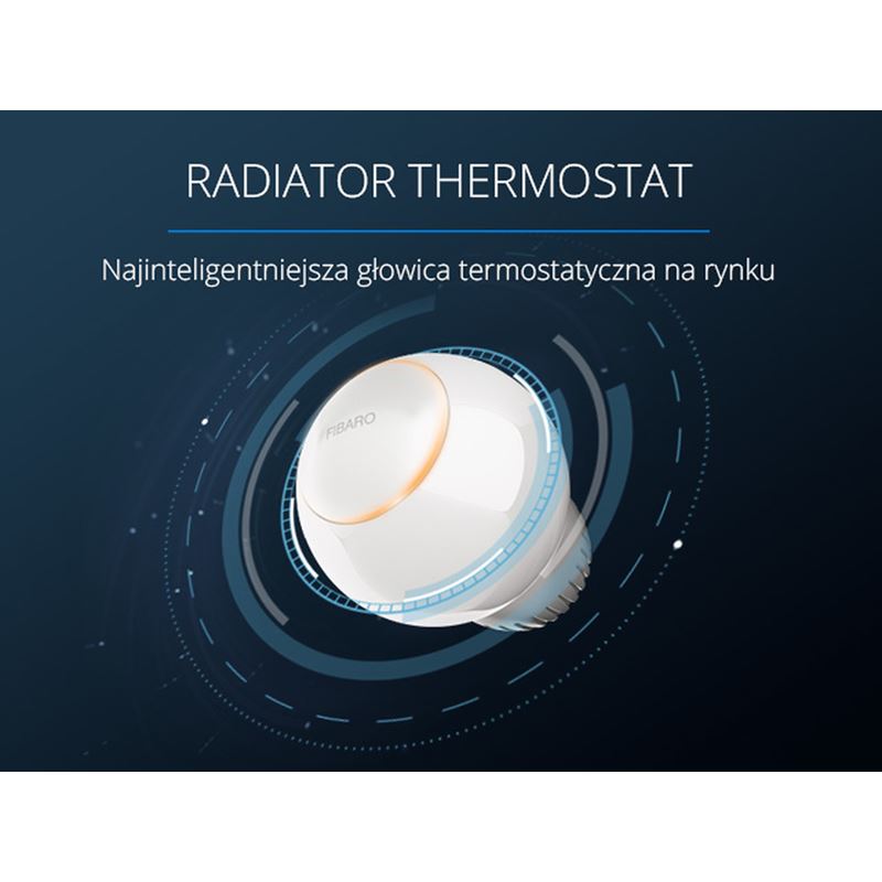FIBARO Heat Controller - Głowica termostatyczna
