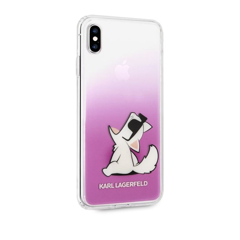 Karl Lagerfeld Choupette Fun Sunglasses - Etui iPhone Xs Max (Pink)