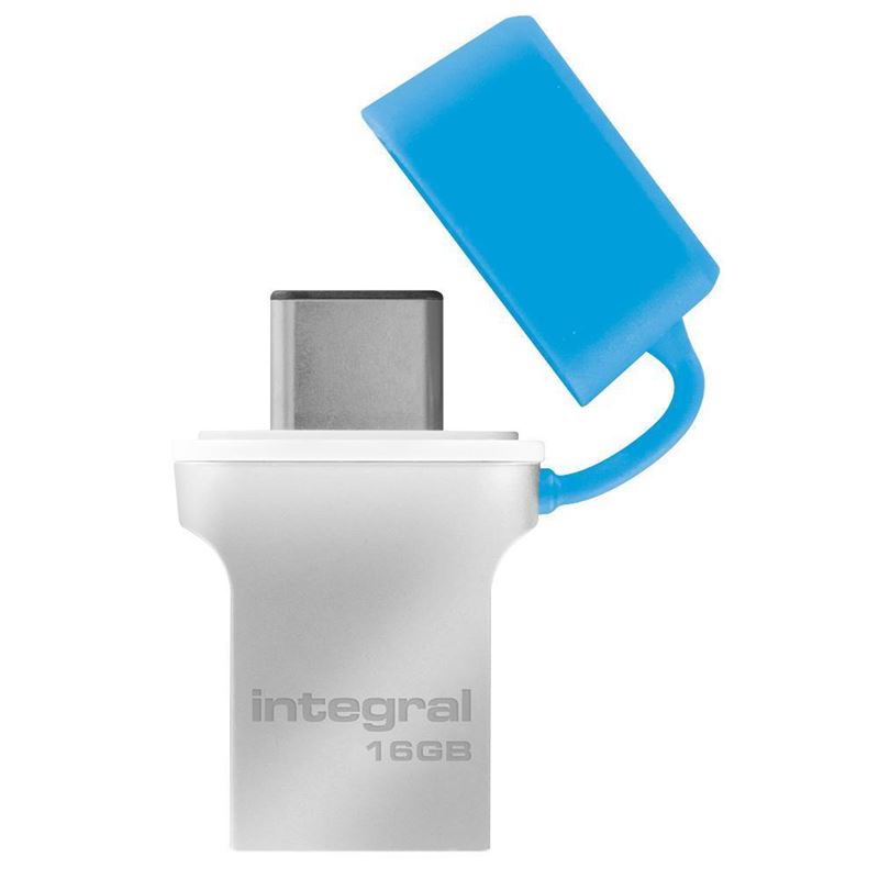 Integral USB-C Fusion Flash Drive - Podwójny pendrive USB 3.0 i USB- C 16 GB