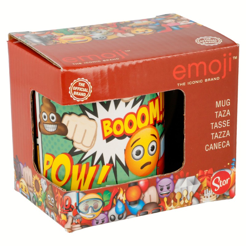 Emoji - Kubek ceramiczny w pudełku prezentowym 200 ml