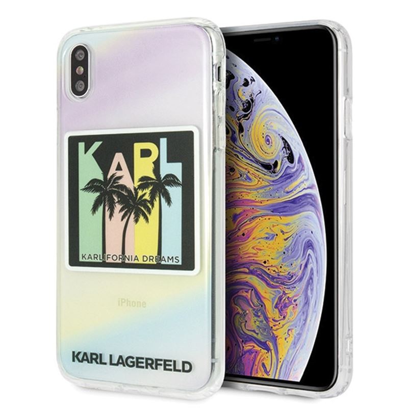 Karl Lagerfeld Kalifornia Dreams Palms - Etui iPhone Xs Max