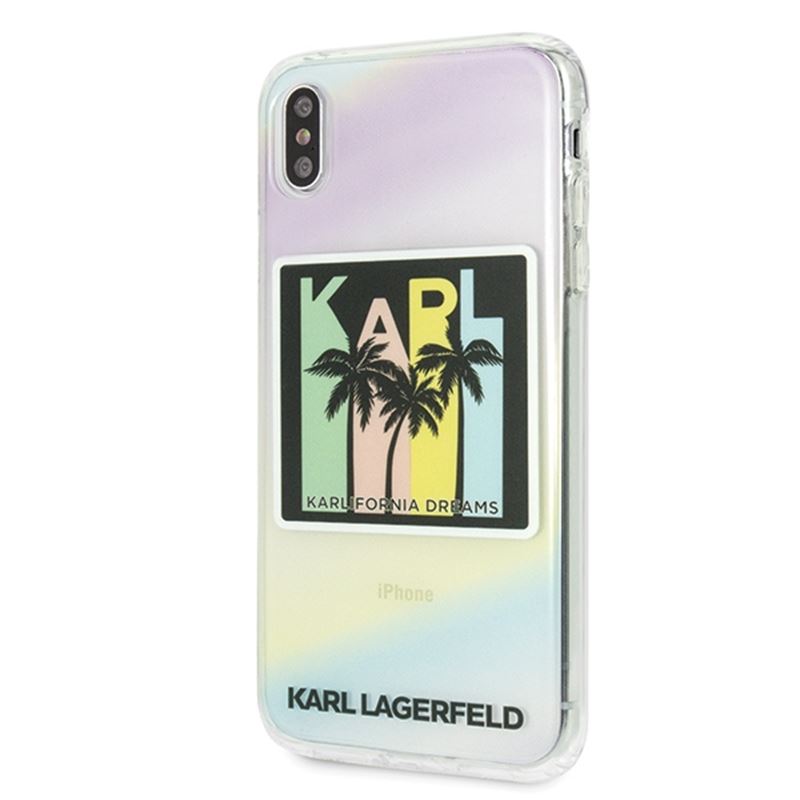 Karl Lagerfeld Kalifornia Dreams Palms - Etui iPhone Xs Max