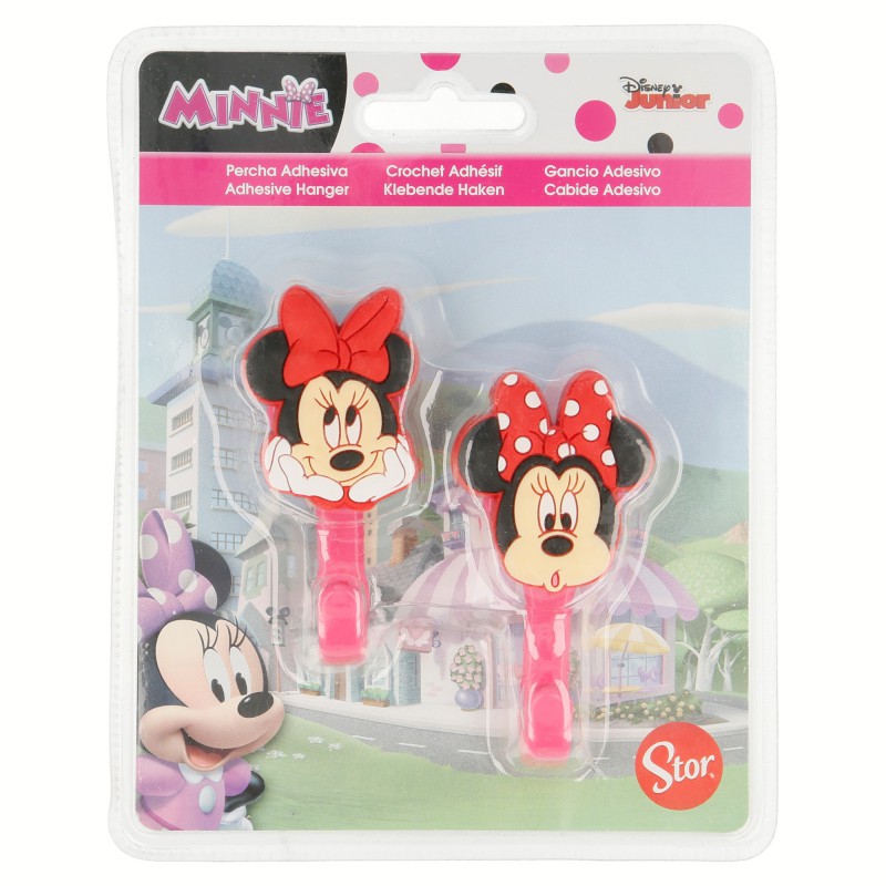 Minnie Mouse - Wieszaki / Haczyki 3D (2 szt)