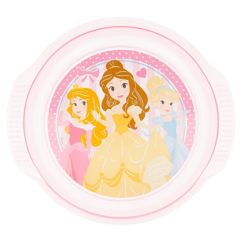 Princess - Talerzyk dla dzieci i niemowląt do mikrofali