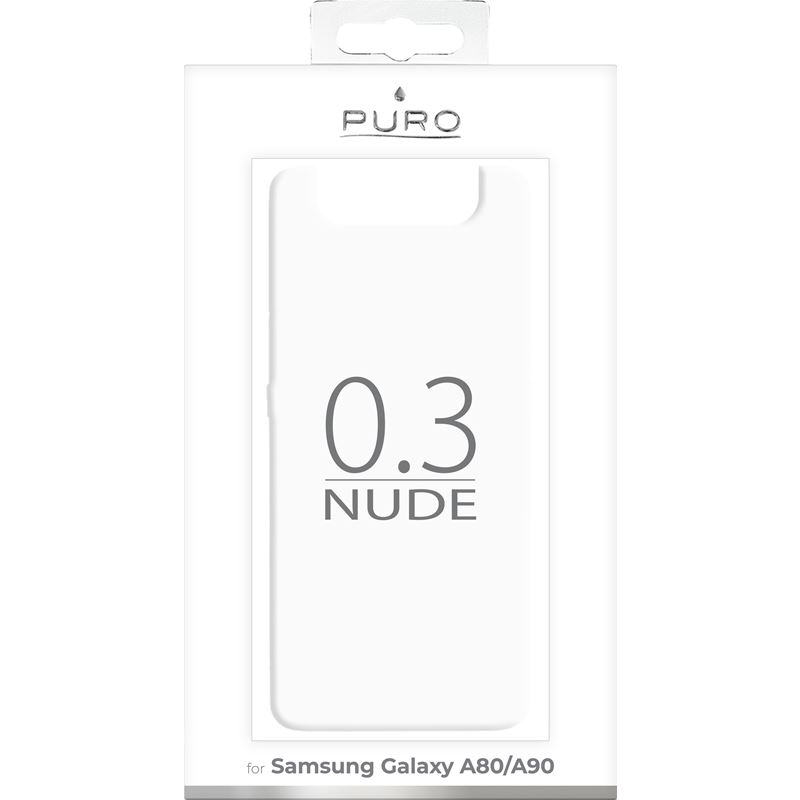 PURO 0.3 Nude - Etui Samsung Galaxy A80 / A90 (przezroczysty)