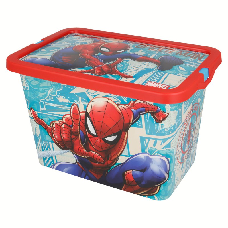 Spiderman - Pojemnik / organizer na zabawki 7 L