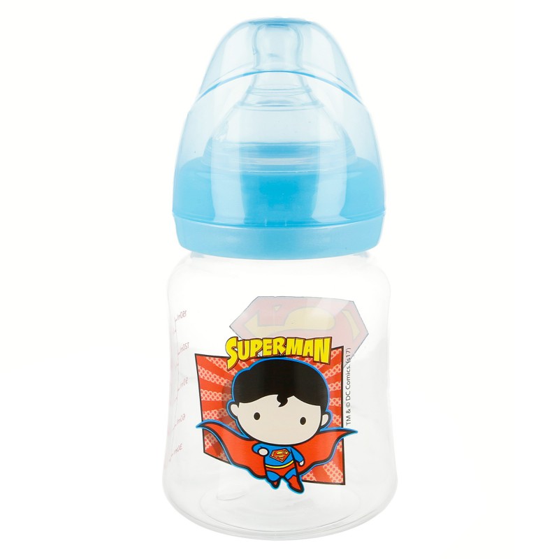Superman - Butelka ze smoczkiem 150 ml