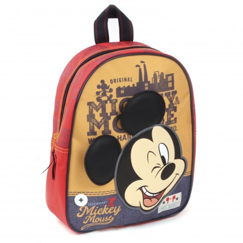 Mickey Mouse - Plecak dziecięcy (czerwony)