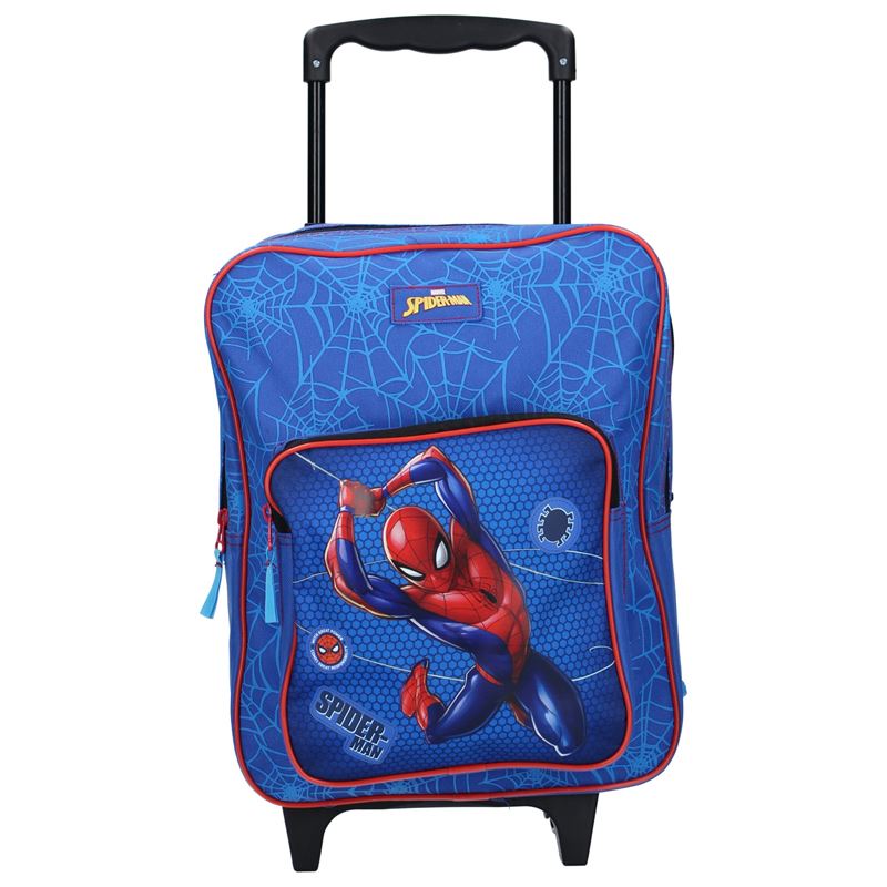 Spiderman - Plecak na kółkach (granatowy)