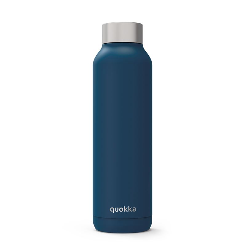 Quokka Solid - Butelka termiczna ze stali nierdzewnej 630 ml (Midnight Blue)