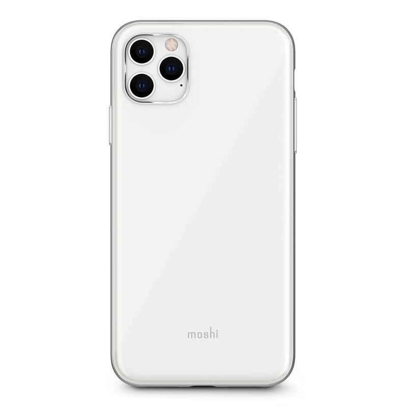 Moshi iGlaze - Etui iPhone 11 Pro Max (system SnapTo) (Pearl White)