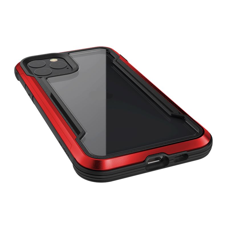 X-Doria Defense Shield - Etui aluminiowe iPhone 11 Pro (Drop test 3m) (Red)