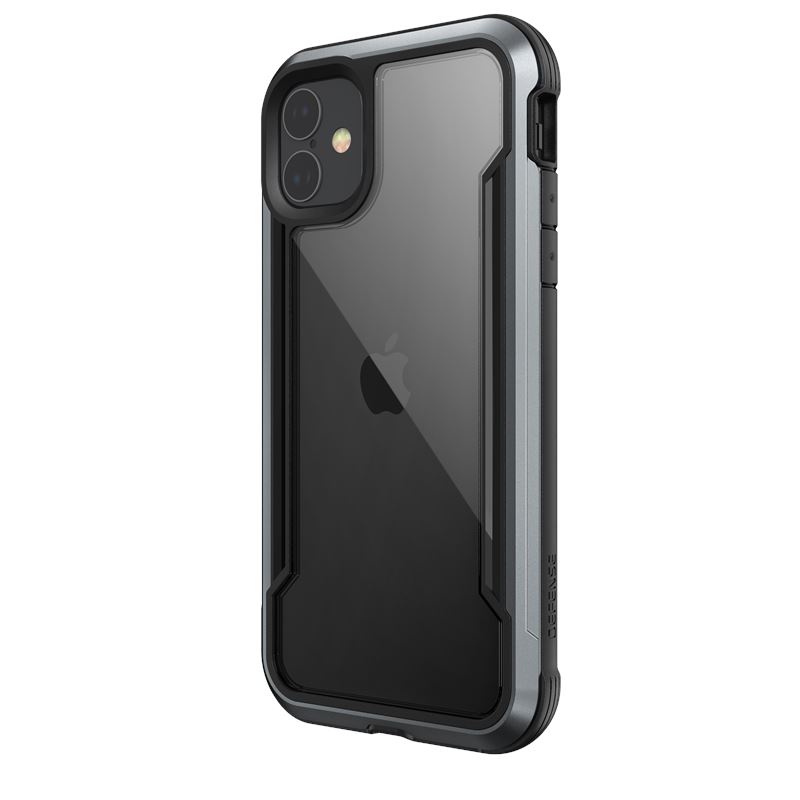 X-Doria Defense Shield - Etui aluminiowe iPhone 11 (Drop test 3m) (Black)