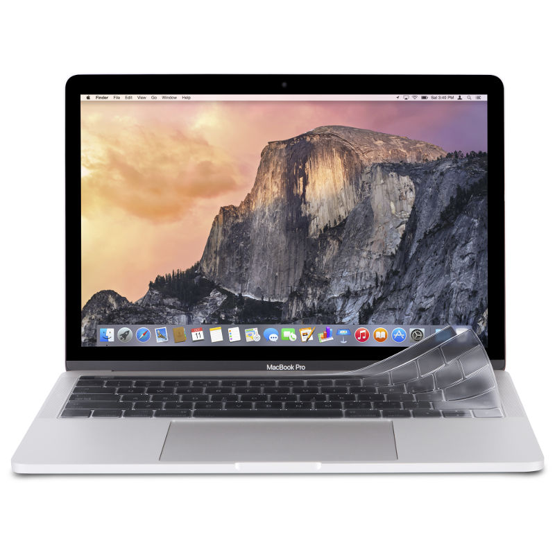Moshi ClearGuard MB - Nakładka na klawiaturę MacBook 12 / MacBook Pro 13 bez Touch Bar (US layout)