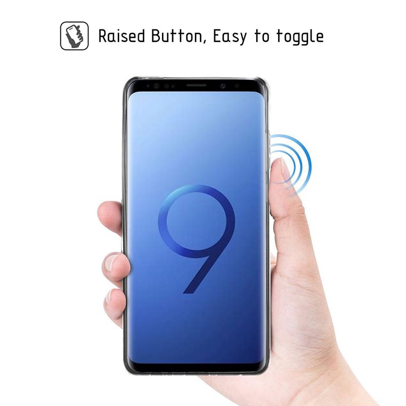 Crong Crystal Slim Cover - Etui Samsung Galaxy S9 (przezroczysty)