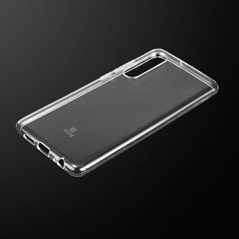 Crong Crystal Slim Cover - Etui Huawei P30 (przezroczysty)