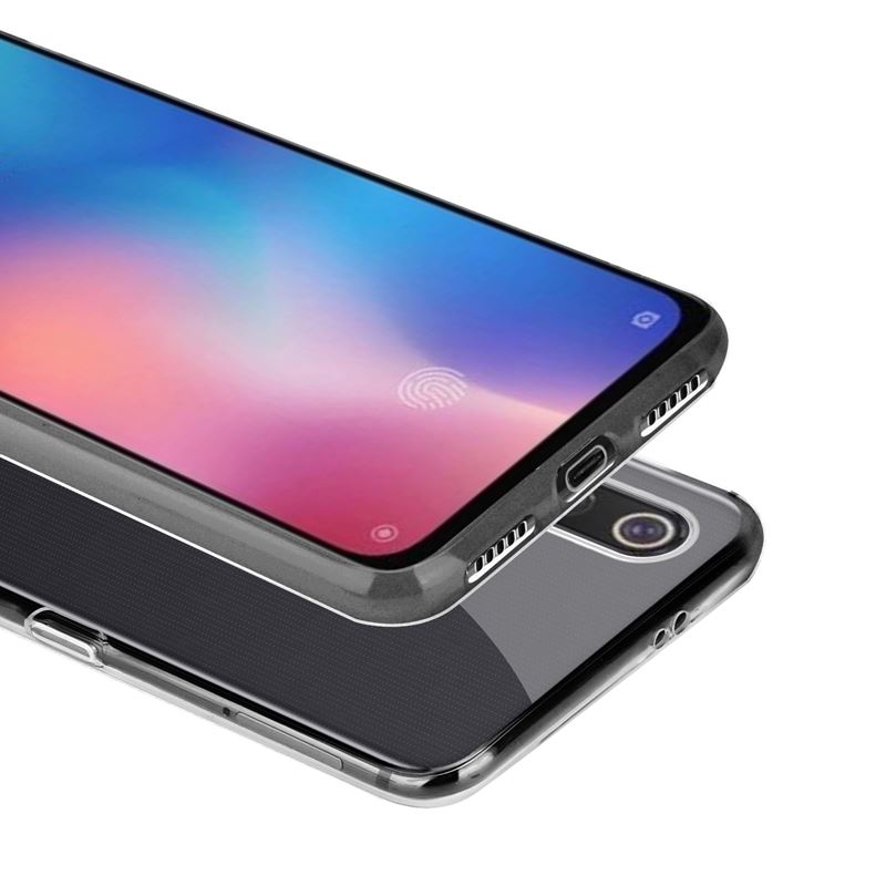 Crong Crystal Slim Cover - Etui Xiaomi Mi 9 (przezroczysty)