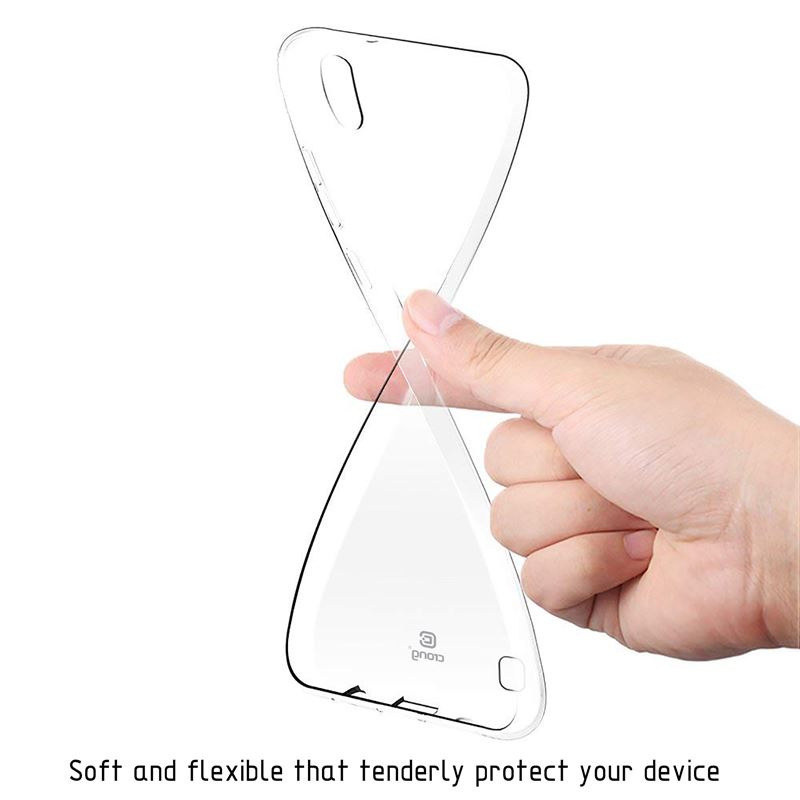 Crong Crystal Slim Cover - Etui Samsung Galaxy A10 (przezroczysty)