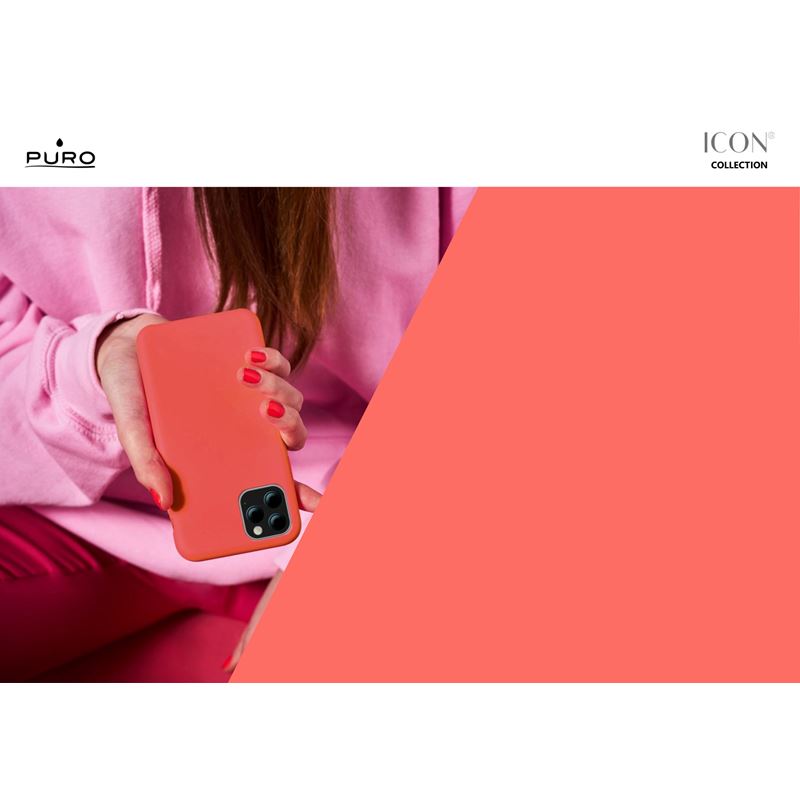 PURO ICON Cover - Etui iPhone 11 Pro (granatowy)
