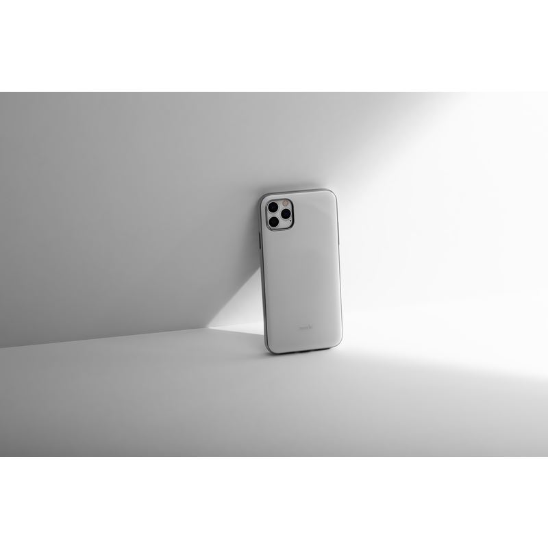 Moshi iGlaze - Etui iPhone 11 Pro (system SnapTo) (Pearl White)