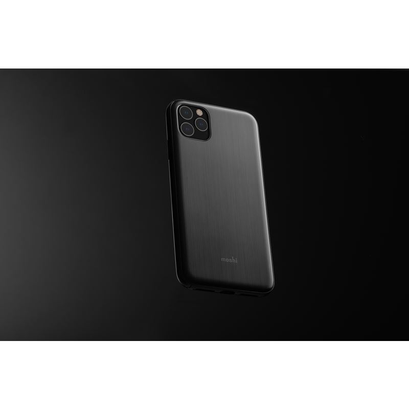 Moshi iGlaze - Etui iPhone 11 Pro Max (system SnapTo) (Armour Black)