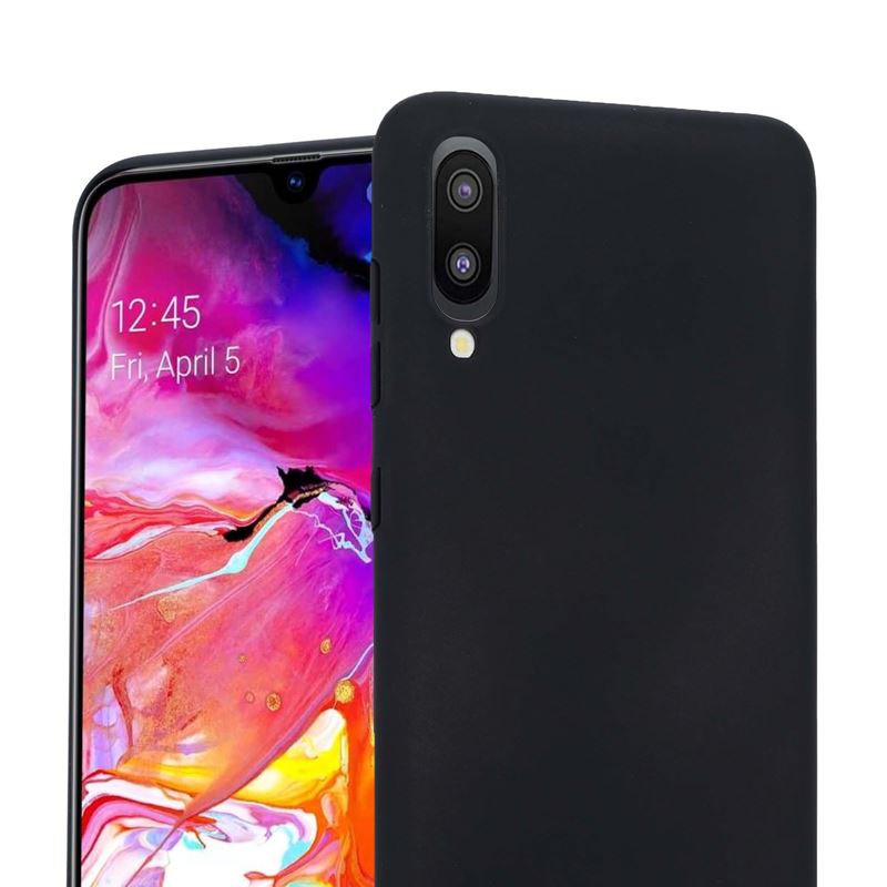 Crong Smooth Skin - Etui Samsung Galaxy A10 (czarny)