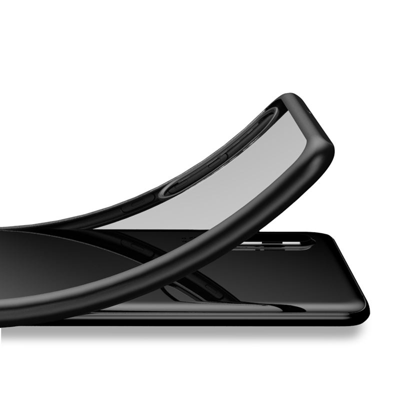 Crong Clear Cover - Etui Huawei P30 (czarny)