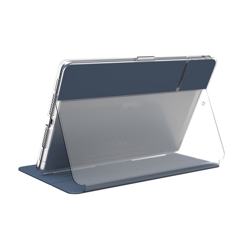 Speck Balance Folio Clear - Etui iPad 10.2" w/Magnet & Stand up (Marine Blue/Clear)