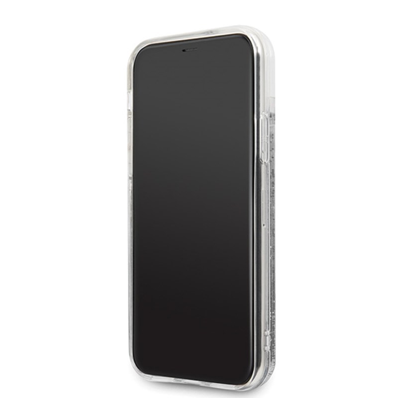 Karl Lagerfeld Iconic Glitter - Etui iPhone 11 Pro (Black)
