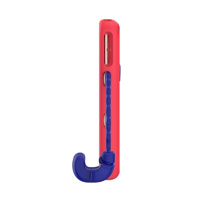 Speck Case-E - Etui iPad mini 5 (2019) / iPad mini 4 z elastyczną podstawką (Sandia Red/Brilliant Blue)