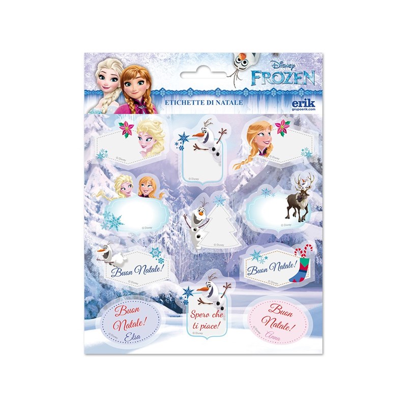 Disney Frozen 2 - Etykiety do personalizacji prezentów