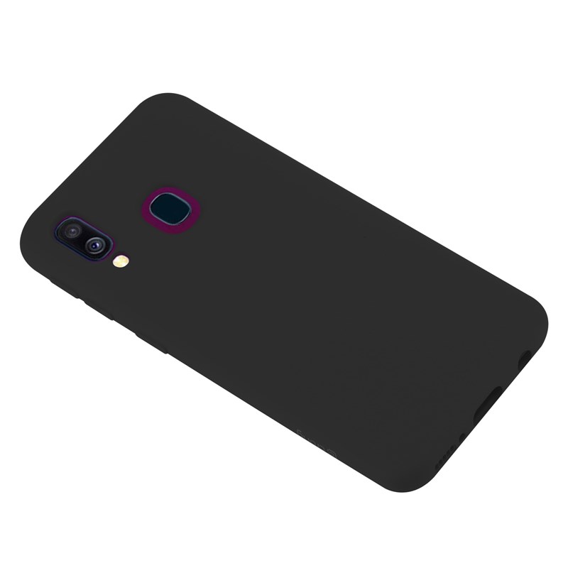 Crong Color Cover - Etui Samsung Galaxy A40 (czarny)