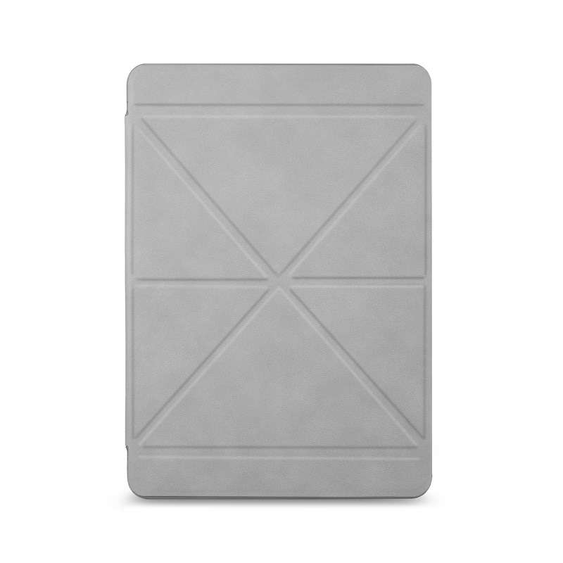 Moshi VersaCover - Etui origami iPad 10.2" (2021 / 2020 / 2019) (Stone Gray)