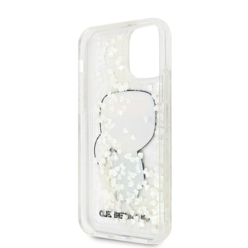 Karl Lagerfeld Glitter Glowdark Ikonik - Etui iPhone 11 Pro