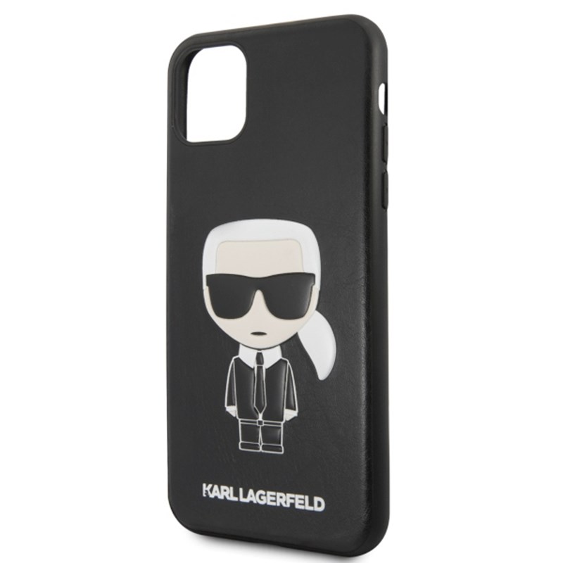 Karl Lagerfeld Iconic Karl Embossed Fullbody - Etui iPhone 11 Pro Max (Black)