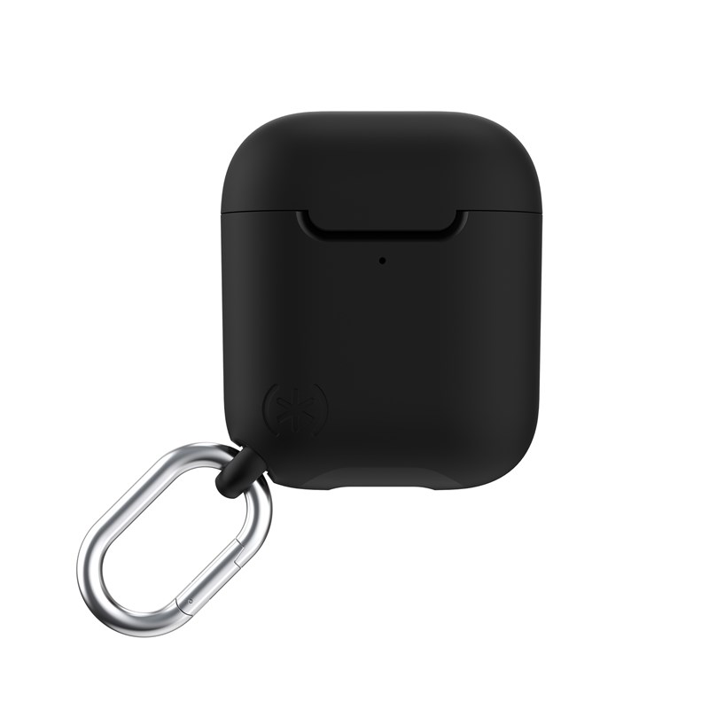 Speck Presidio Pro - Etui Apple AirPods z karabińczykiem i ochroną antybakteryjną Microban (Black)