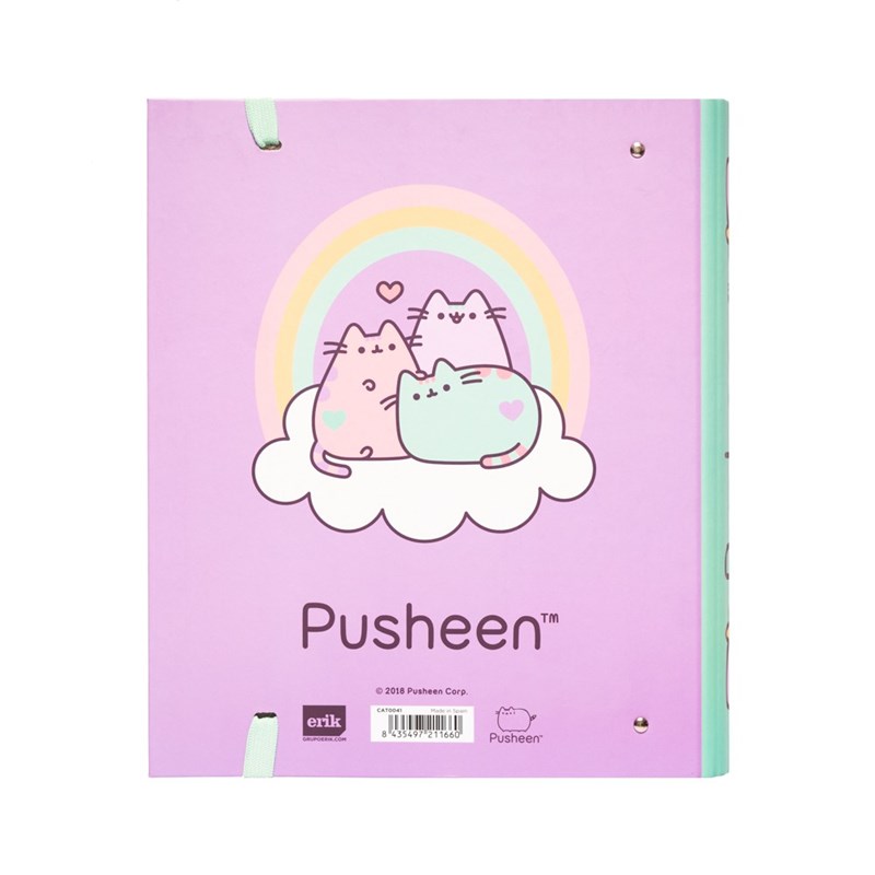 Pusheen - Segregator do przechowywania dokumentów (26 x 32 cm)