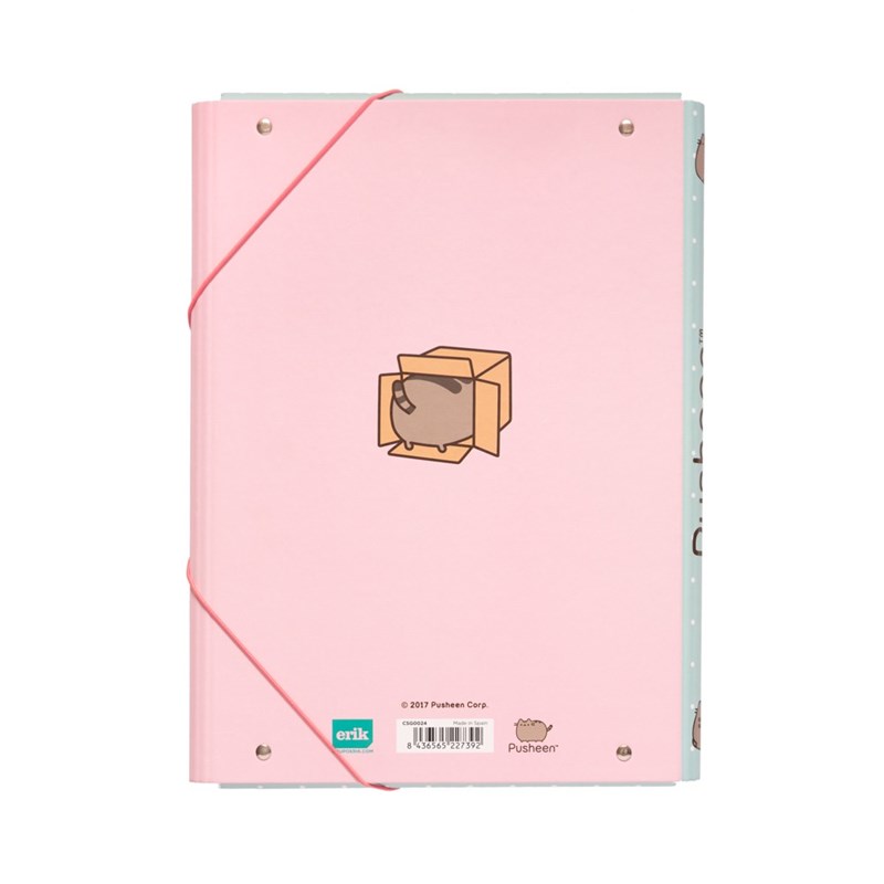 Pusheen - Folder / teczka do przechowywania dokumentów (24 x 34 cm)