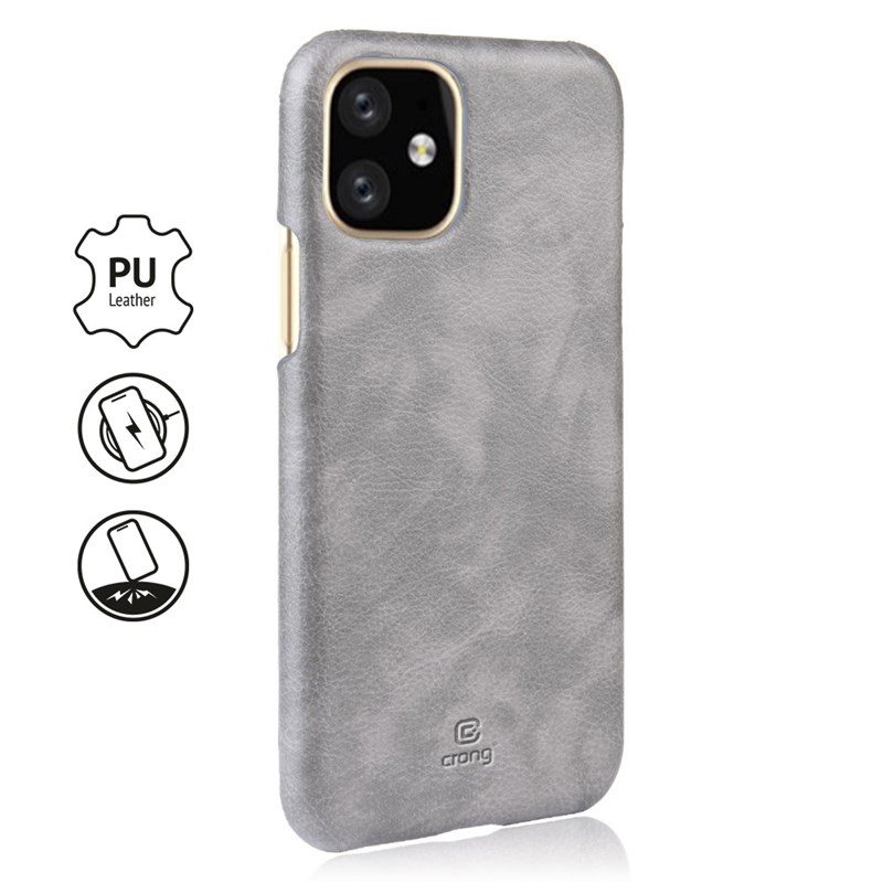 Crong Essential Cover - Etui iPhone 11 (szary)