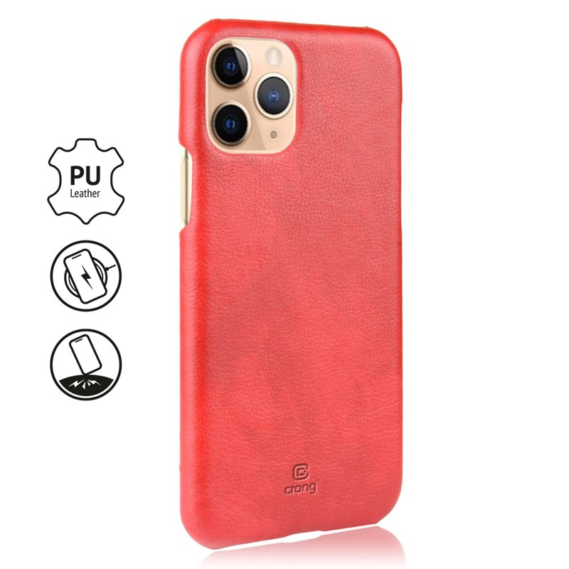 Crong Essential Cover - Etui iPhone 11 Pro (czerwony)