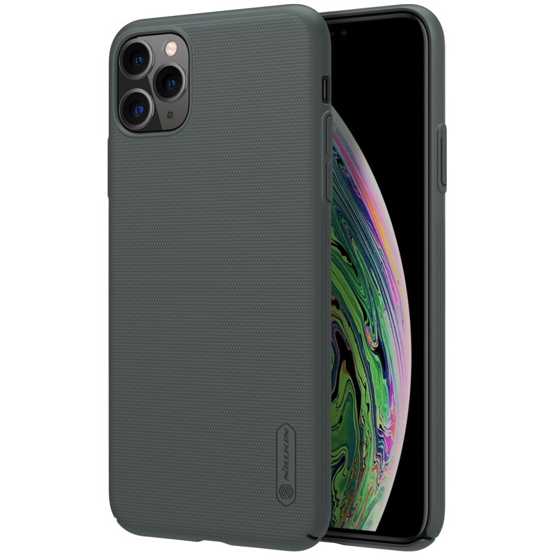 Nillkin Super Frosted Shield - Etui Apple iPhone 11 Pro Max (Dark Green)