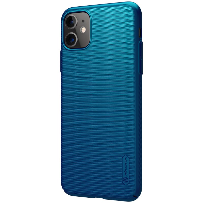 Nillkin Super Frosted Shield - Etui Apple iPhone 11 (Peacock Blue)