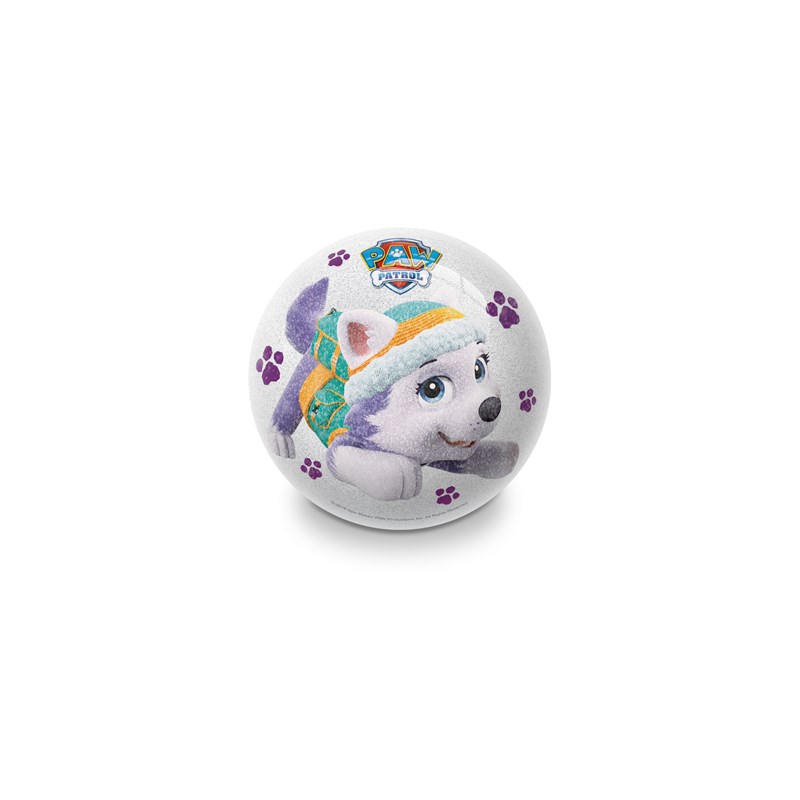 MONDO - Piłka błyszcząca PAW PATROL (100 mm) - Wybór losowy koloru