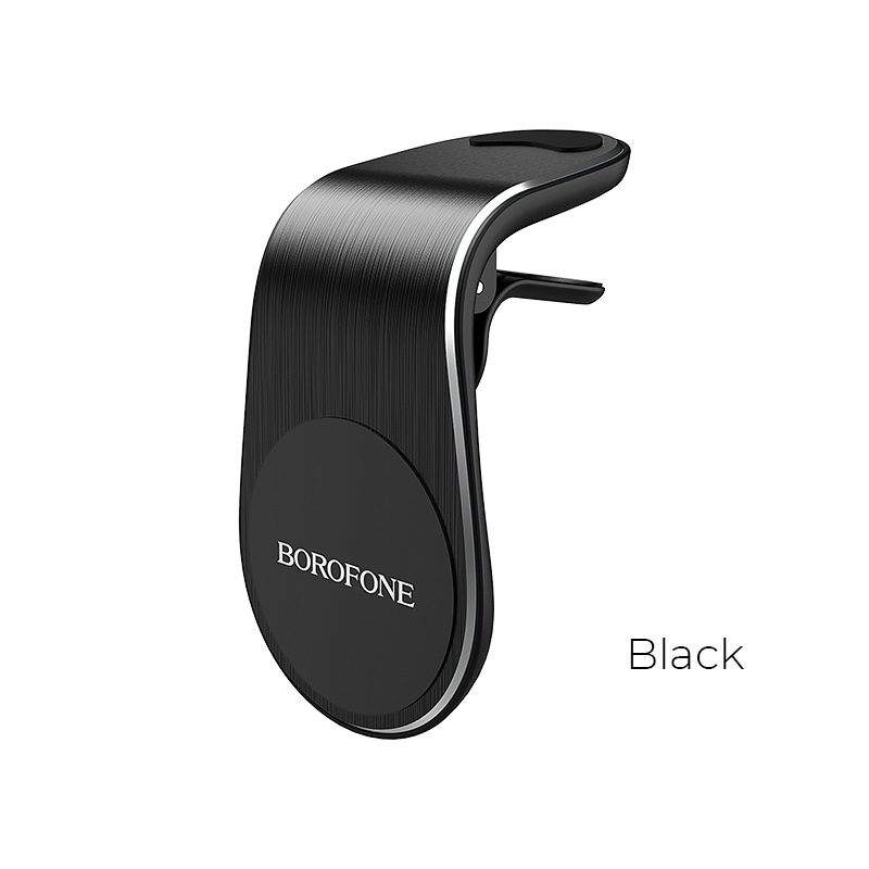 Borofone - Uchwyt samochodowy magnetyczny na kratkę nawiewu (Czarny)
