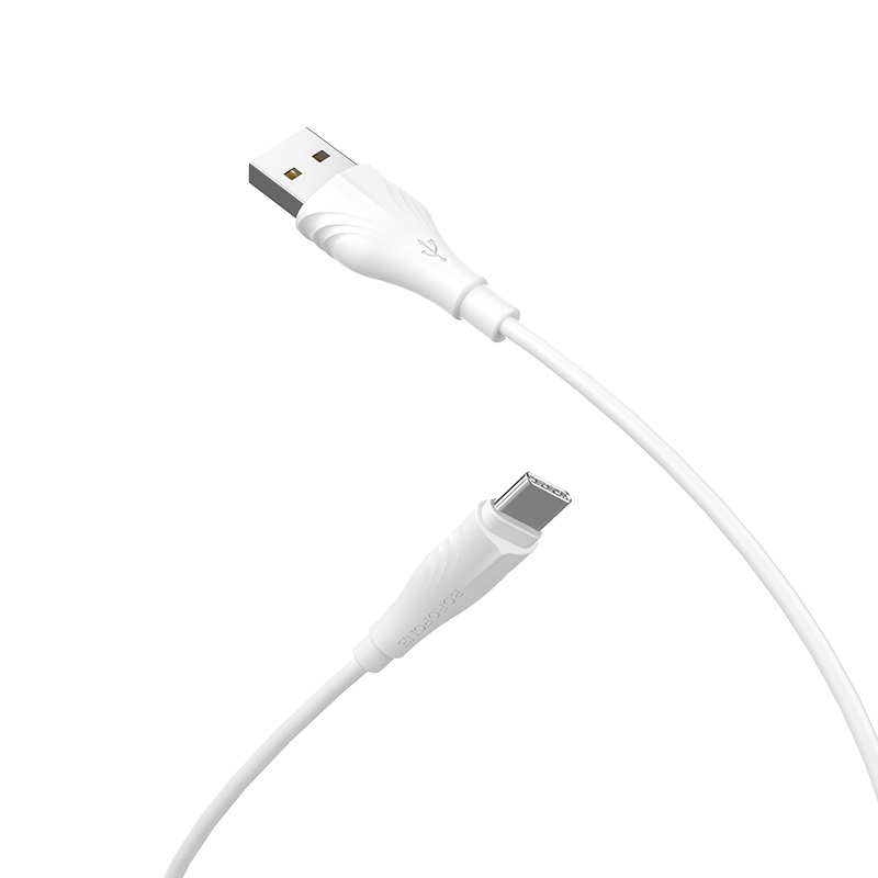 Borofone - Kabel USB-A do USB-C, 2 m (Biały)